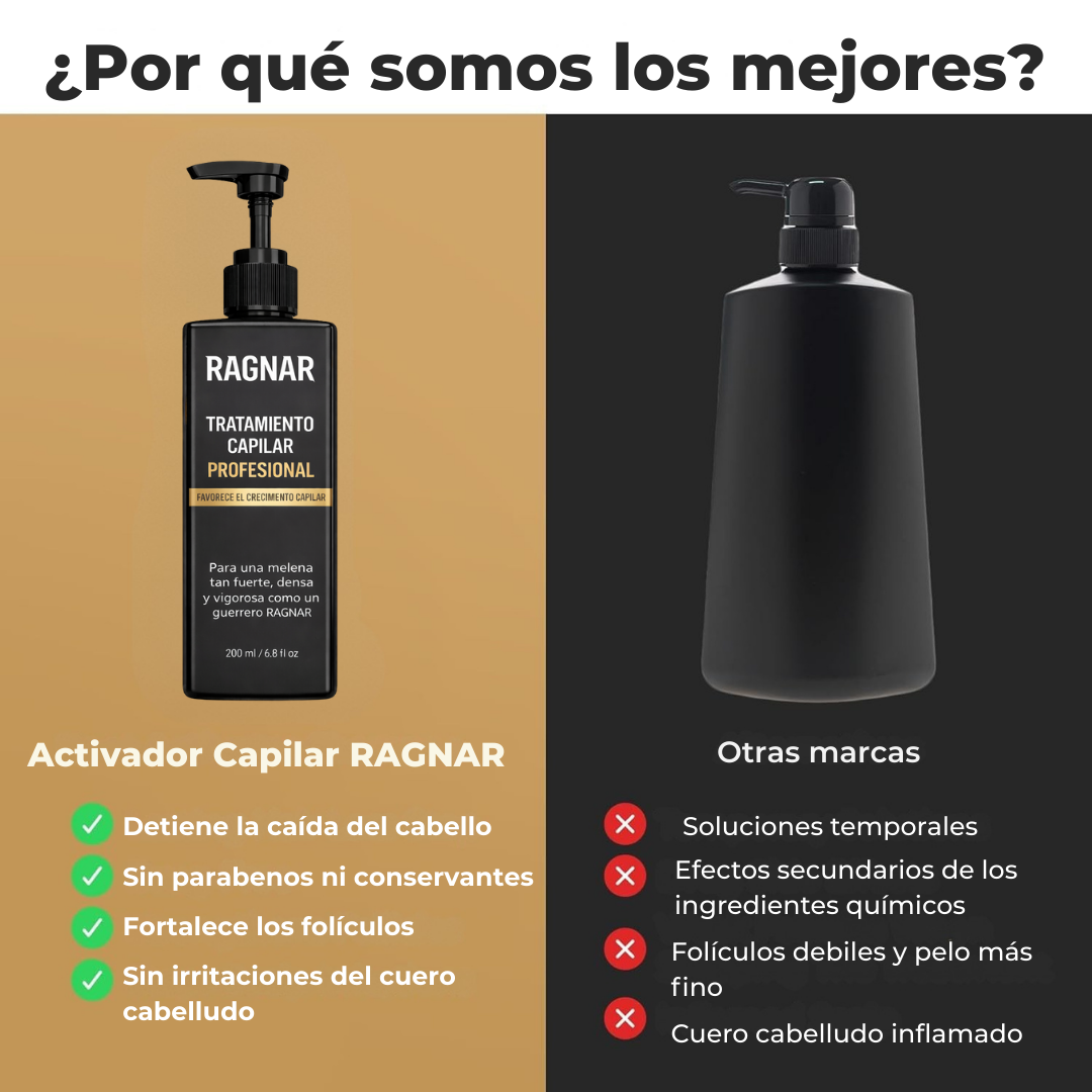 RAGNAR™ - Tratamiento Profesional Activador de Raices Capilares