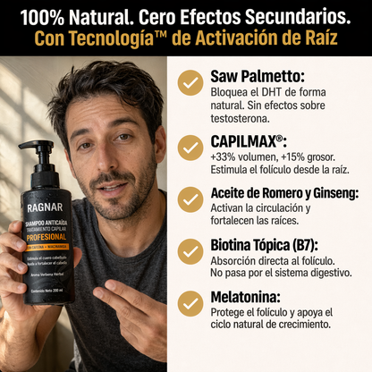 RAGNAR® - Tratamiento Profesional Activador de Raices Capilares