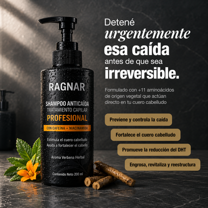 RAGNAR® - Tratamiento Profesional Activador de Raices Capilares