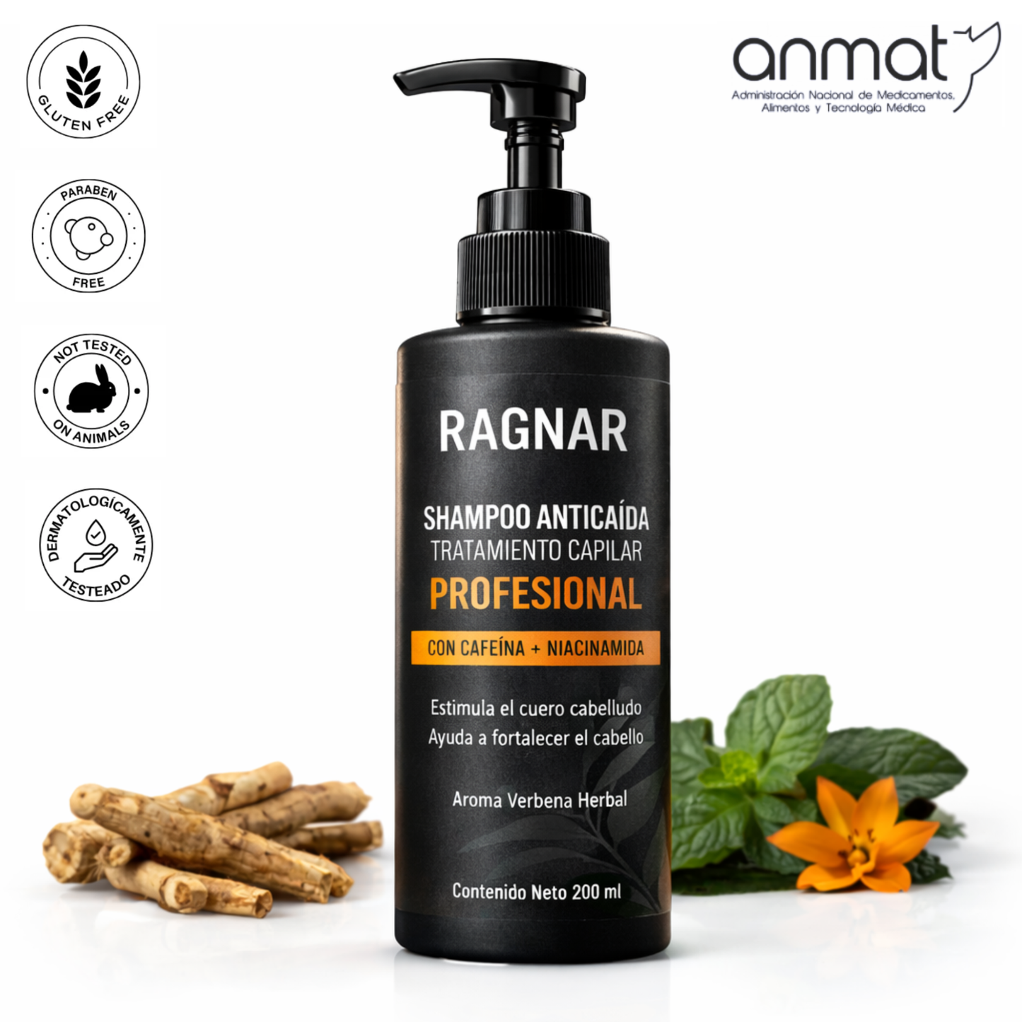 RAGNAR® - Tratamiento Profesional Activador de Raices Capilares